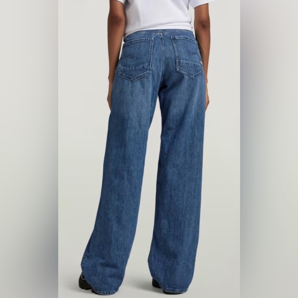 G-Star Women’s Jeans Original Raw Denim Medium Blue Engineered Size 26/32 NWT - Picture 2 of 8